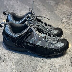 Specialized Mountain Biking Shoes | MTB Trail Cycling Shoes | Black Gray Size 37